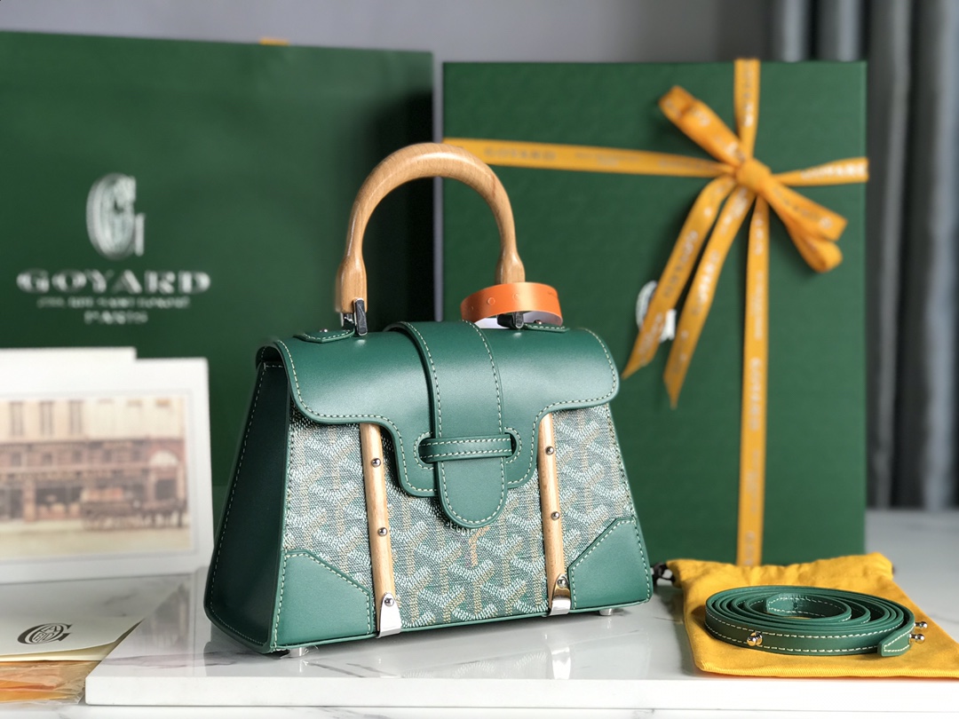 Saigon Structure Mini Handbag Shoulder Bag In Green